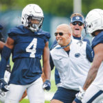 
			
				                                Penn State coach James Franklin said there’s a more positive vibe for the Nittany Lions heading into Saturday’s season opener at Wisconsin.
                                 Abby Drey | AP photo, Centre Daily Times

			
		